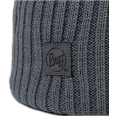 BUFF KNITTED BEANIE RUTGER IRON GREY, 2 zdjęcie