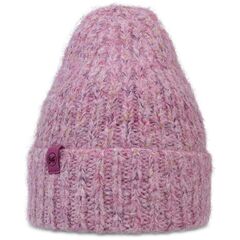BUFF KNITTED & FLEECE BAND BEANIE EYLA PURPLE LILAC