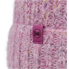 BUFF KNITTED & FLEECE BAND BEANIE EYLA PURPLE LILAC, 2 zdjęcie