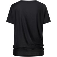 SUPER.NATURAL Koszulka z krótkim rękawkiem damska merino Yoga Losee Tee czarna, Kolor: czarny, Rozmiar: M, 4 zdjęcie