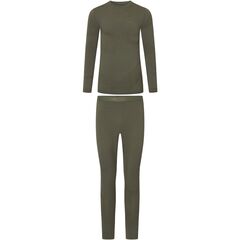 VIKING Bielizna męska zestaw Gasher Man Set Merino khaki, Kolor: khaki, Rozmiar: XXXL, 2 zdjęcie
