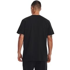 UNDER ARMOUR koszulka męska t-shirt z logo EMB HEAVYWEIGHT, Kolor: czarny, Rozmiar: M, 3 zdjęcie
