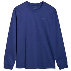 4F koszulka z długim rękawem męska longsleeve 4FWMM00TLONM432 granatowa, Kolor: granatowy, Rozmiar: XL, 2 zdjęcie