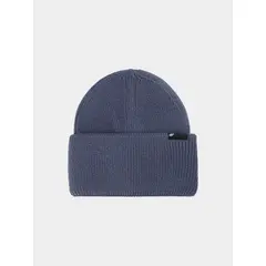 4F czapka z szerokim wywinięciem typu beanie 4FJWAW25ACAPU652, Kolor: fioletowy, Rozmiar: one size