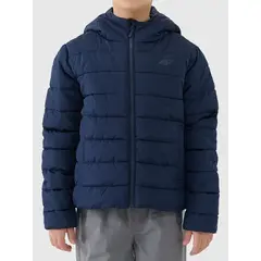 4F kurtka puchowa pikowana dziecięca 4FJWAW25TDJAU0704 granatowa, Kolor: granatowy, Rozmiar: 134, 3 zdjęcie