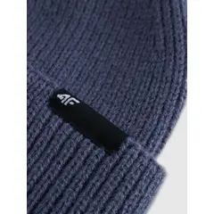 4F czapka z szerokim wywinięciem typu beanie 4FJWAW25ACAPU652, Kolor: fioletowy, Rozmiar: one size, 3 zdjęcie