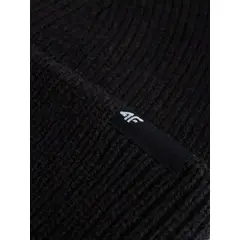 4F czapka z szerokim wywinięciem typu beanie 4FJWAW25ACAPU652, Kolor: czarny, Rozmiar: one size, 2 zdjęcie