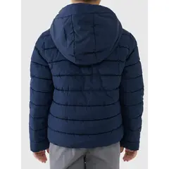 4F kurtka puchowa pikowana dziecięca 4FJWAW25TDJAU0704 granatowa, Kolor: granatowy, Rozmiar: 140, 2 zdjęcie