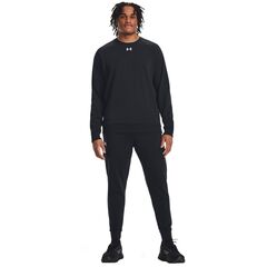 UNDER ARMOUR bluza dresowa męska Rival Fleece Crew szara, Kolor: czarny, Rozmiar: XXL, 5 zdjęcie