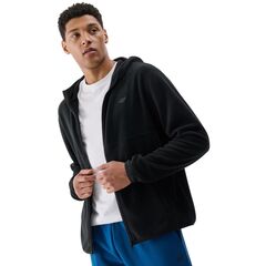 4F bluza polarowa męska polar z kapturem 4FWMM00TFLEM317, Kolor: czarny, Rozmiar: XL, 5 zdjęcie