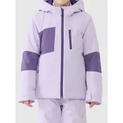 4F ocieplana kurtka narciarska dla dziewczynek 4FJWAW25TTJAF0823