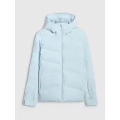 4F ocieplana kurtka narciarska damska z kieszeniami 4FWAW25TTJAF0806