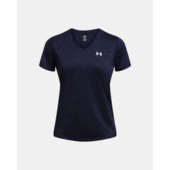 UNDER ARMOUR koszulka damska t-shirt sportowy SSV-Twist, Kolor: granatowy, Rozmiar: XS
