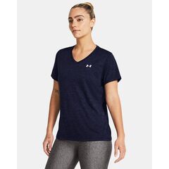 UNDER ARMOUR koszulka damska t-shirt sportowy SSV-Twist granatowa, Kolor: granatowy, Rozmiar: XS, 4 zdjęcie