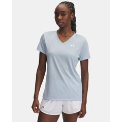 UNDER ARMOUR koszulka damska t-shirt sportowy SSV-Solid, Kolor: niebieski, Rozmiar: L