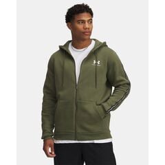 UNDER ARMOUR bluza na zamek z kapturem FZ Taping, Kolor: zielony, Rozmiar: M