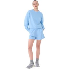 4F bluza bawełniana damska 4FWMM00TSWSF1765 błękitna baby blue, Kolor: niebieski, Rozmiar: M, 5 zdjęcie