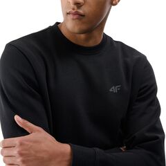 4F bluza bawełniana męska bez kaptura 4FWMM00TSWSM1767 czarna, Kolor: czarny, Rozmiar: L, 4 zdjęcie