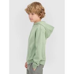 4F bluza dresowa chłopięca na zamek 4FJWAW25TSWSM1944 zielona, Kolor: zielony, Rozmiar: 146, 4 zdjęcie