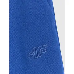 4F spodnie chłopięce z miękkim meszkiem wewnątrz z haftem