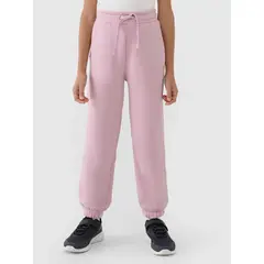 4F spodnie dresowe dla dziewczynek 4FJWAW25TTROF1249, Kolor: różowy, Rozmiar: 158, 2 zdjęcie