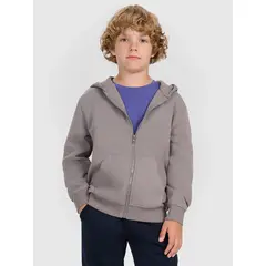 4F bluza dresowa chłopięca na zamek