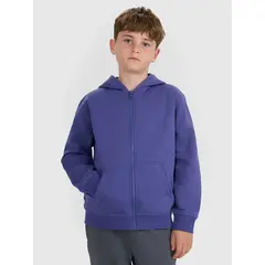 4F bluza dresowa chłopięca na zamek