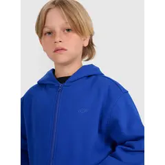 4F bluza dresowa chłopięca na zamek