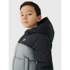 4F kurtka chłopięca puchowa pikowana