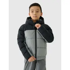 4F kurtka chłopięca puchowa pikowana
