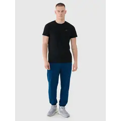 4F spodnie męskie z dzianiny french terry z kolekcji basic