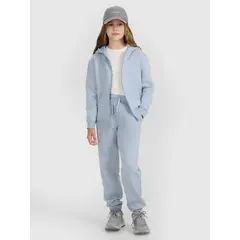 4F bluza dresowa dla dziewczynek rozpinana