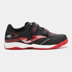 JOMA buty piłkarskie dziecięce POWERFUL JR 2501 BLACK INDOOR