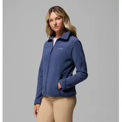COLUMBIA bluza polarowa damska z zamkiem Fast Trek II granatowy