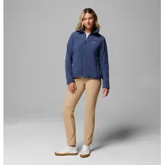 COLUMBIA bluza polarowa damska z zamkiem Fast Trek II granatowy