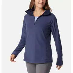 COLUMBIA damska bluza polarowa Glacial IV z zamkiem granatowy