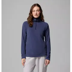 COLUMBIA damska bluza polarowa Glacial IV z zamkiem granatowy