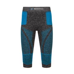Kalesony 3/4 męskie X-Bionic ENERGY ACCUMULATOR 4.0 MELANGE szare, Kolor: ciemnoszary, Rozmiar: L