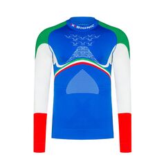 Koszulka z półgolfem męska X-Bionic ENERGY ACCUMULATOR 4.0 PATRIOT ITALY, Kolor: biało-czerwony, Rozmiar: M