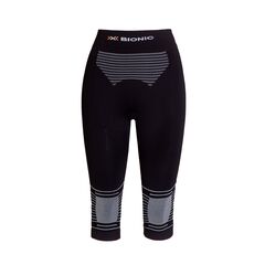 Kalesony 3/4 damskie X-Bionic ENERGIZER 4.0 czarne, Kolor: czarny, Rozmiar: S
