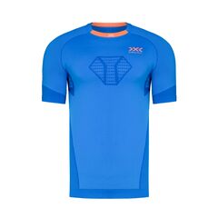 Koszulka męska X-Bionic INVENT 4.0 RUN SPEED niebieska, Kolor: niebieski, Rozmiar: M