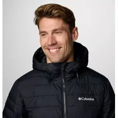 ​COLUMBIA kurtka zimowa męska z kapturem Powder Lite II czarny