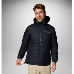 ​COLUMBIA kurtka zimowa męska z kapturem Powder Lite II czarny