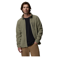 COLUMBIA bluza polarowa męska z zamkiem Fast Trek II zielony