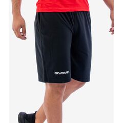 GIVOVA spodenki sportowe męskie BERMUDA czarne, Kolor: czarny, Rozmiar: M, 2 zdjęcie