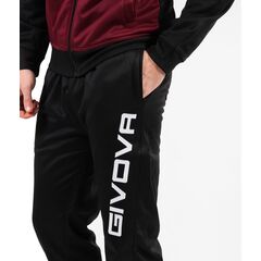 GIVOVA komplet dresowy spodnie + buza TUTA CUBA bordowy, Kolor: Bordowy, Rozmiar: 2XL, 2 zdjęcie