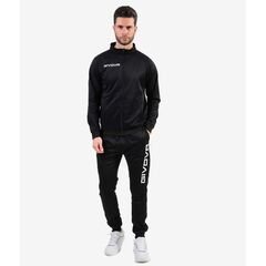 GIVOVA komplet dresowy spodnie + buza TUTA CUBA czarny, Kolor: czarny, Rozmiar: 2XL