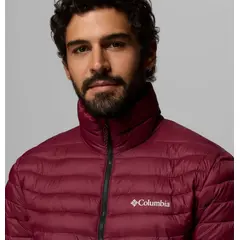 COLUMBIA kurtka męska zimowa Powder Pass Hybrid różowy