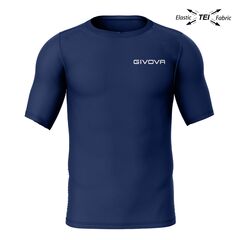 GIVOVA koszulka treningowa męska t-shirt CORPUS 2 granatowa, Kolor: niebieski, Rozmiar: L