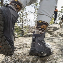 SMARTWOOL skarpety trekkingowe unisex H TC BEAR MDCRW HIKE ASH brązowy